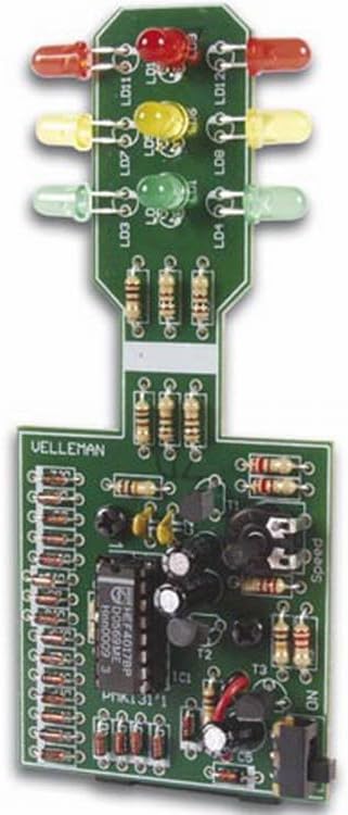VellemanTraffic Light MiniKit - MK131 . A beginner level soldering kit