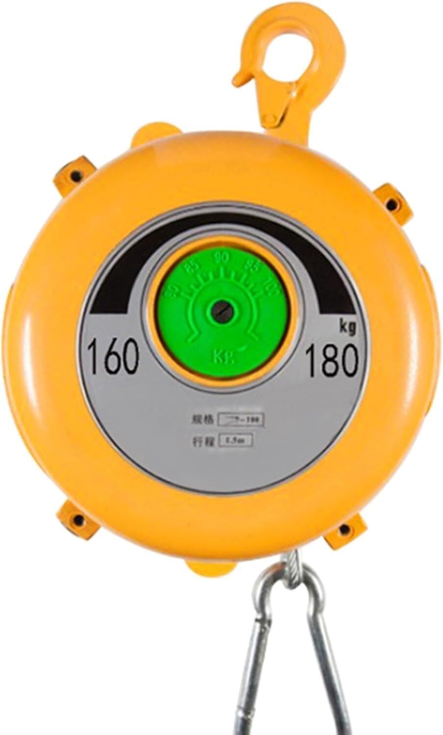 VUIKLCty Spring Balancer, Suspendable Telescopic Tool Spring Balancer, Adjustable Balancer Telescopic (Color : 160-180kg)