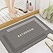 Produktbild Super Absorbierende Bodenmatte Badematte Einfach zu SäUbern, SaugfäHige Bodenmatte, Geeignet FüR Badezimmer, KüChe, Schlafzimmer, Maschinenwaschbar und Schnell Trocknend 60X90CMModerner Minimalismus