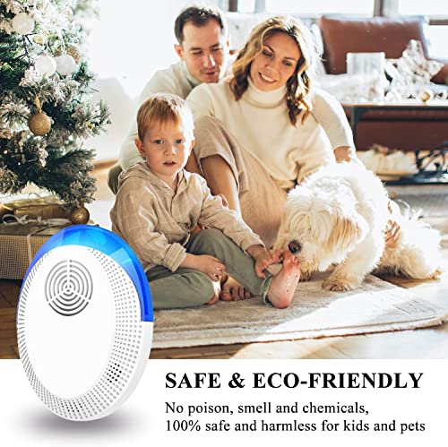 Ultrasonic Pest Repeller, Pest Repellent Plug In 6Pack, Electronic Pest Repellent Control For Mosquito, Bug, Mice, Spider, Roach, Ant, Rat, Fly, Harmless #TOP5
