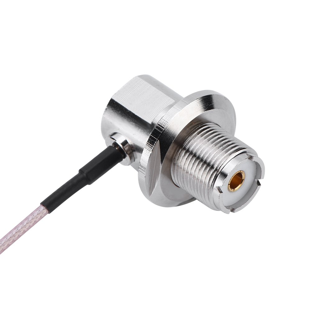 PL259 UHF Koaxialkabel 2m – Verlustarm, Wasserfest & Perfekt Für CB- Und HAM-Funk