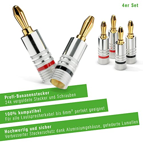 Conecto connettori a banana professionali, per