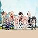 XiDonDon NAGI Fourth Generation The Untrammeled Traveler Series Ob11 1/12 Bjd Doll Gift Figure Toy Cute Action Anime Figures Dolls Toys (Single Box)