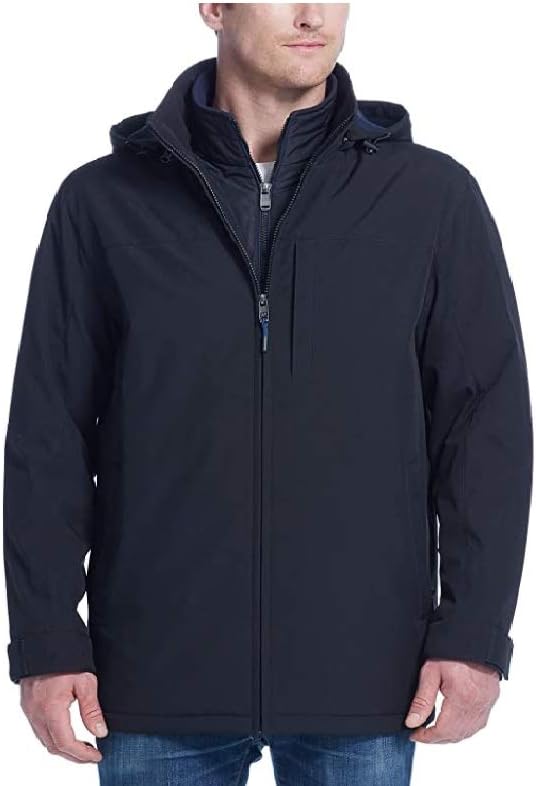 Men’s Urban Edge Fleece Jacket Detachable Hood
