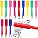 Magnet Wands for Kids Classroom Educational Learning Kits Rainbow Magnetic Wand Bulk 8 Inch Preschool Science Experiment Tools Learning Toys Bingo Games, 6 Colors (12 Pcs)