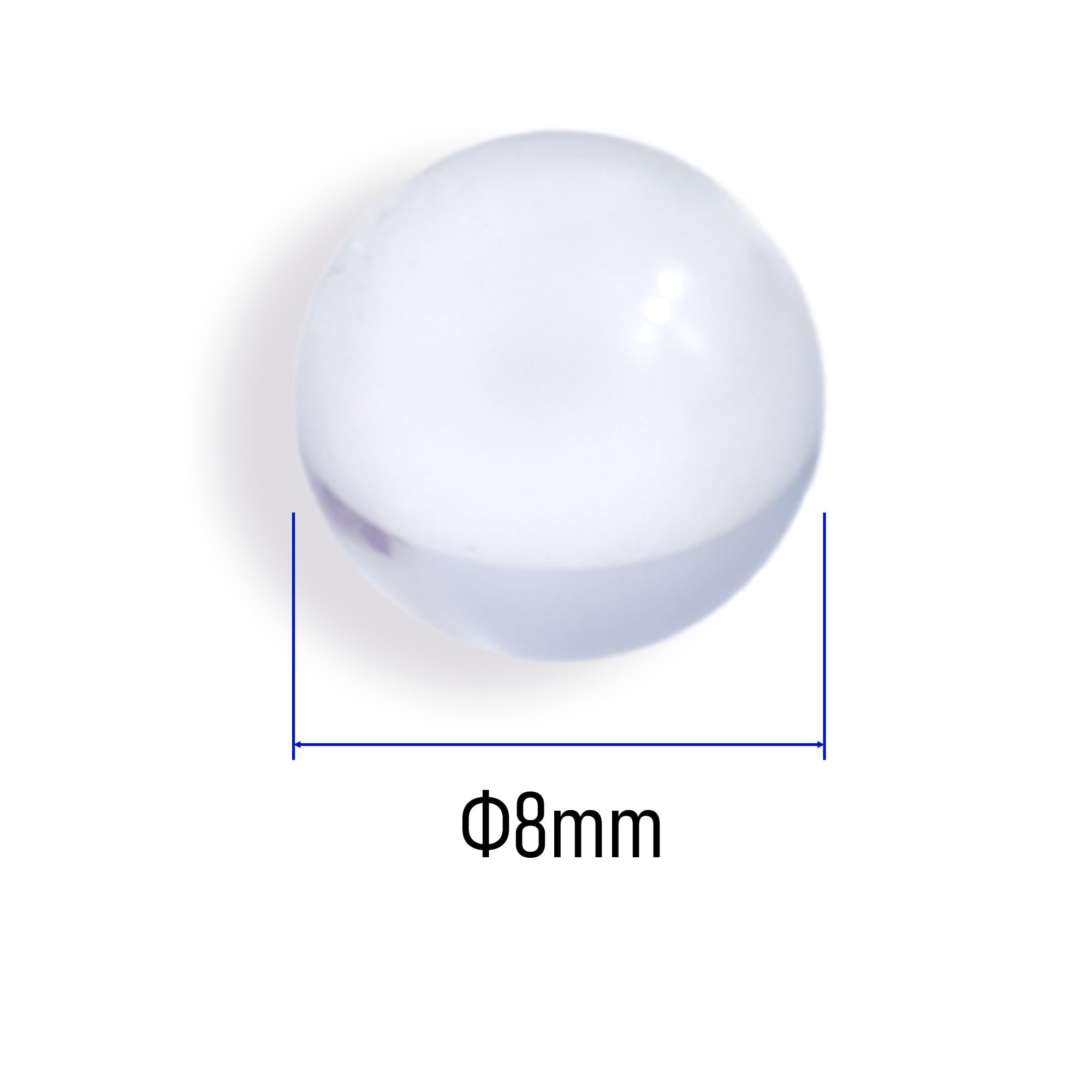 Lab Boiling Stones - 200 Pcs 8mm -2