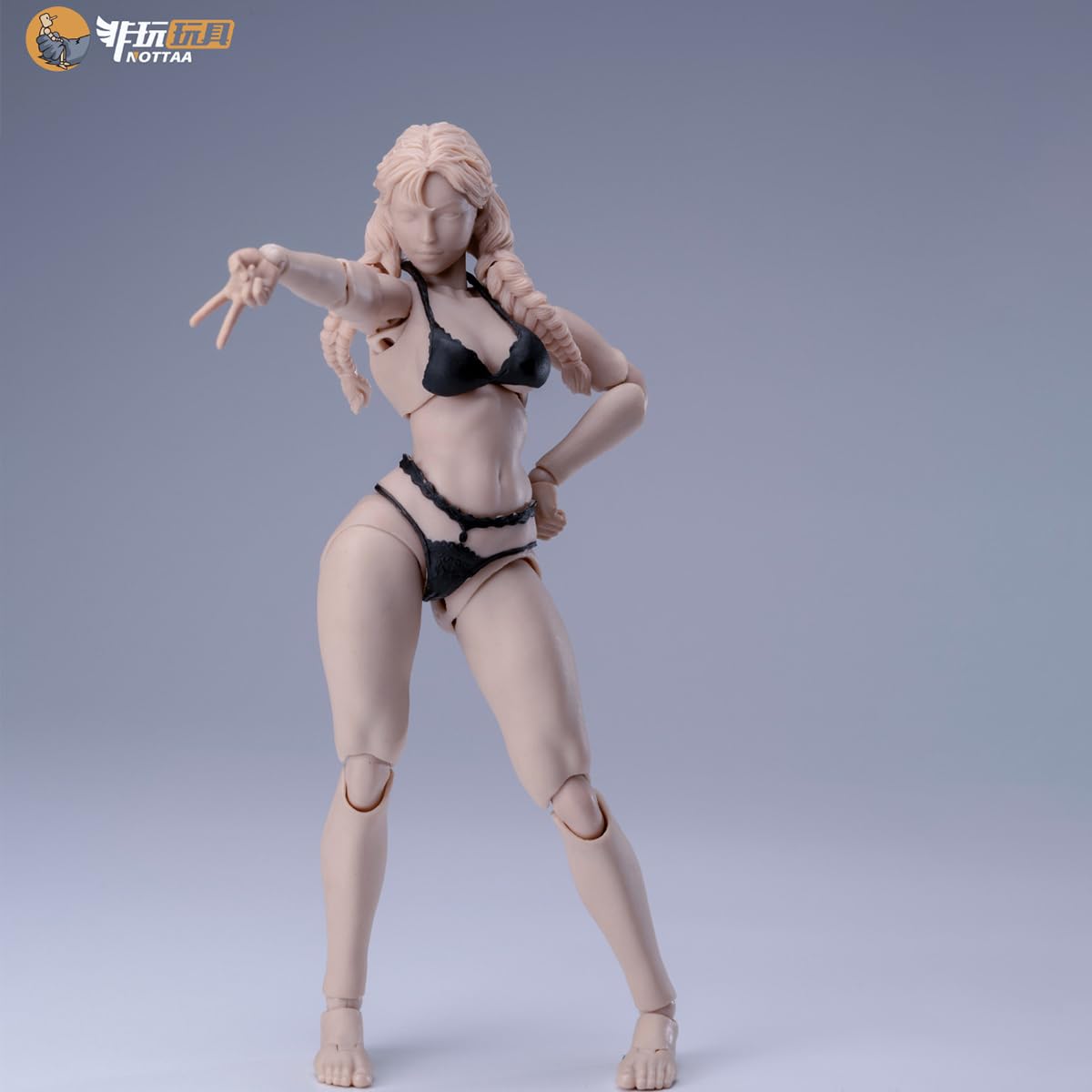 Amazon.co.jp: HiPlay 非玩玩具 NOTTAA 1/12 女性 素体 小芳 NT-04