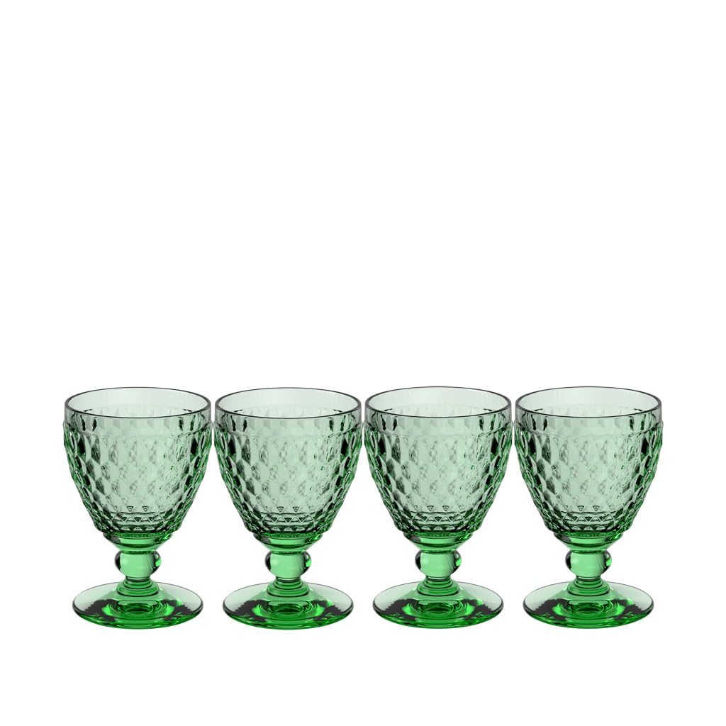 Villeroy & Boch Boston Coloured verre à vin blanc vert, 4 pièces