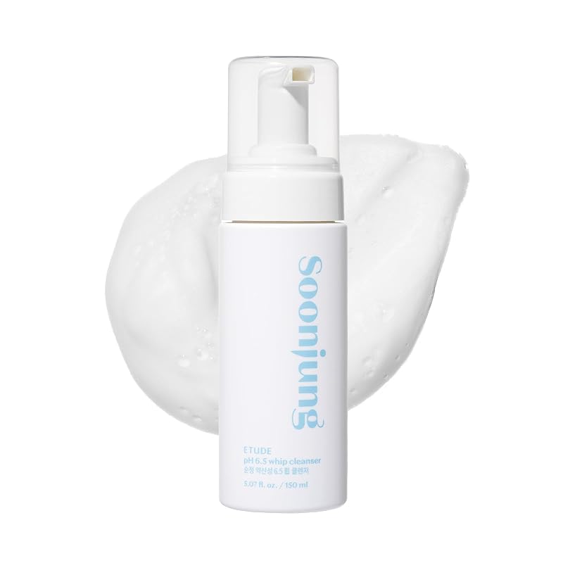 ETUDE SoonJung Limpador Facial em Espuma pH 6.5, 150 mL