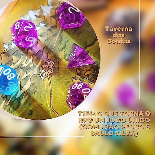 Taverna dos Contos T1E4: O que torna o RPG um jogo &uacute;nico (com Jo&atilde;o Pedro e Saulo Silva)