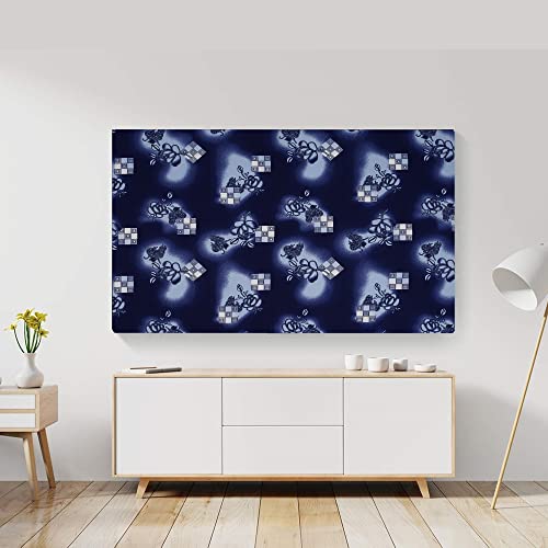 Image of Glassiano Marigold Dustproof Printed 32 inch LED TV Cover Screen Protector Compatible for All Models, Print 37