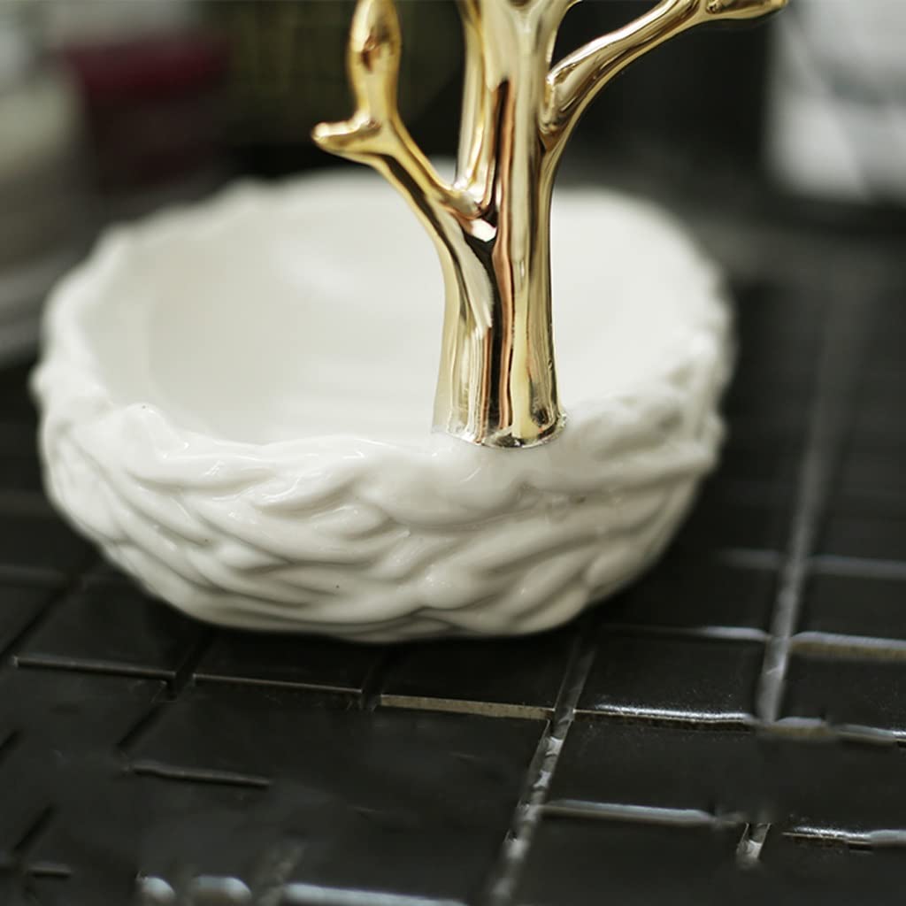 Portasapone Nordic ceramica ceramica drenaggio di sapone piatto lavabo da interno lavandino da bagno cucina dormitorio sapone porta sapone porta sapone portametto gioielli titolare vassoio Portasapone