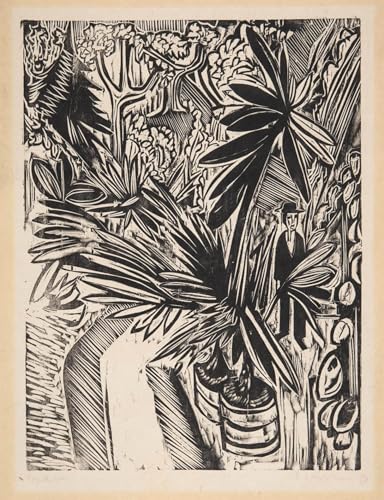 Impression Prints Toile Serre Iéna Ernst Ludwig Kirchner Décoration Salon Abstraite 60x90