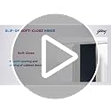 Image of Godrej Clip on Cabinet Hinge - Soft Close (Pack of 2)