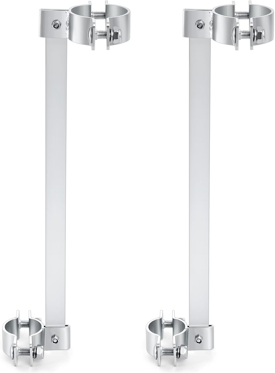 2 Set Automatic Gate Closer Self Closing Gate Hinges with Adjustable Tension and Bolts for Outdoor Side Gates, Dog Fence, Pool Gate, Chain Link Fence