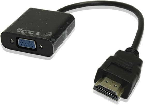 JJOnlineStore-1080P HDMI maschio VGA femmina-Cavo adattatore convertitore Video per PC computer portatili DVD HDTV per XBOX 360 PS3 altri dispositivi con ingresso HDMI JJOnlineStore-1080P HDMI maschio VGA femmina-Cavo adattatore convertitore Video per PC computer portatili DVD HDTV per XBOX 360 PS3 altri dispositivi con ingresso HDMI