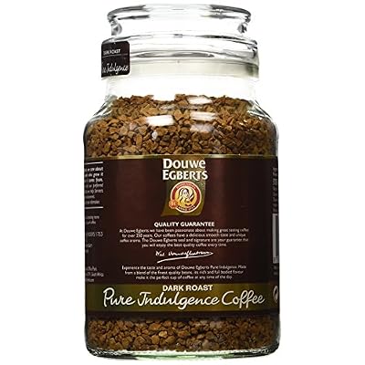 Douwe Egberts Pure Indulgence Instant Coffee, Dark Roast, 6.7-Ounce, 190g (Pack of 2)
