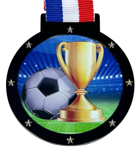 Express Medals 12 Pack (or More) of Personalized 6.5 Inch Tall Cobra Soccer Trophy Awards Boys Girls Mens Women Youth Team Trophies Awards case Prize Gift Tournament Event Winner CA191-LAZ