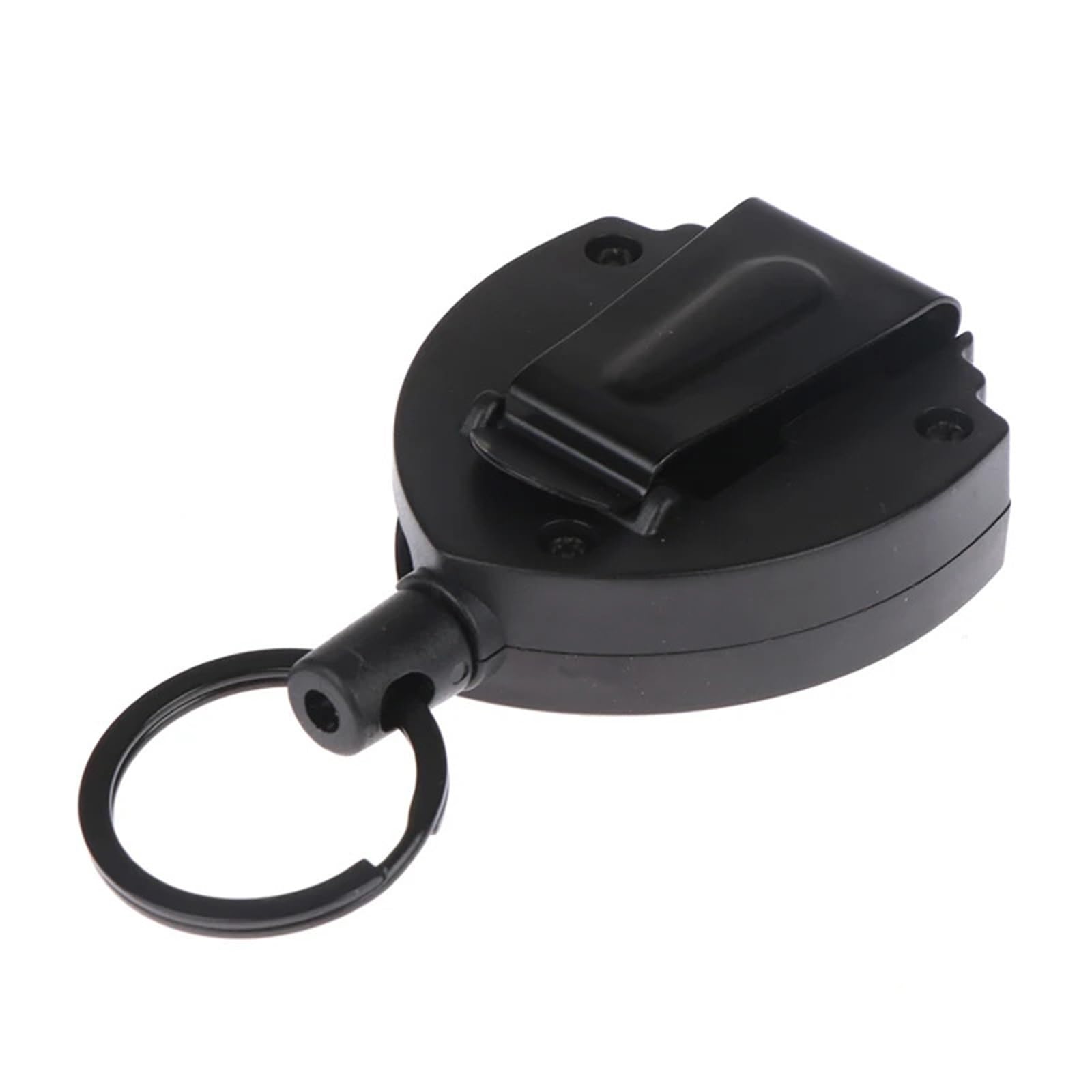Lot de 10 cordons rétractables pour porte-clés avec mousqueton et clip de ceinture