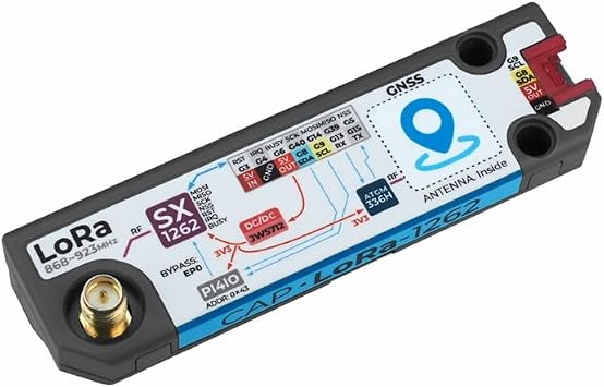 LoRa+ GPS Cap SX1262,ATGM336H 1262 for Cardputer Adv for Meshtastic LoRa GNSS Module