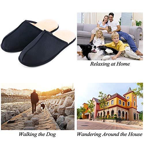 Mens-Memory-Foam-Slip-On-House-Slippers-Closed-Toe-Scuff-Indoor-Home-Slipper-for-Men-Comfy-Cozy-Soft-Non-Slip-Bedroom-Slippers-Houseshoes 51RelpIJqbL