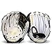 Franklin Sports Fastpitch Softball Glove - Fastpitch Pro - Adult and Youth Softball Mitt - Infield and Outfield - Left Handed Glove - White/Gold - 12