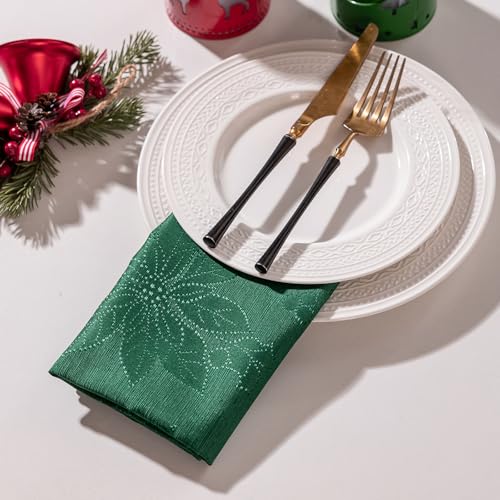 Servilletas de Tela Joyfol Day Verde 18 x 18 Pulgadas Set x4 miniatura 6