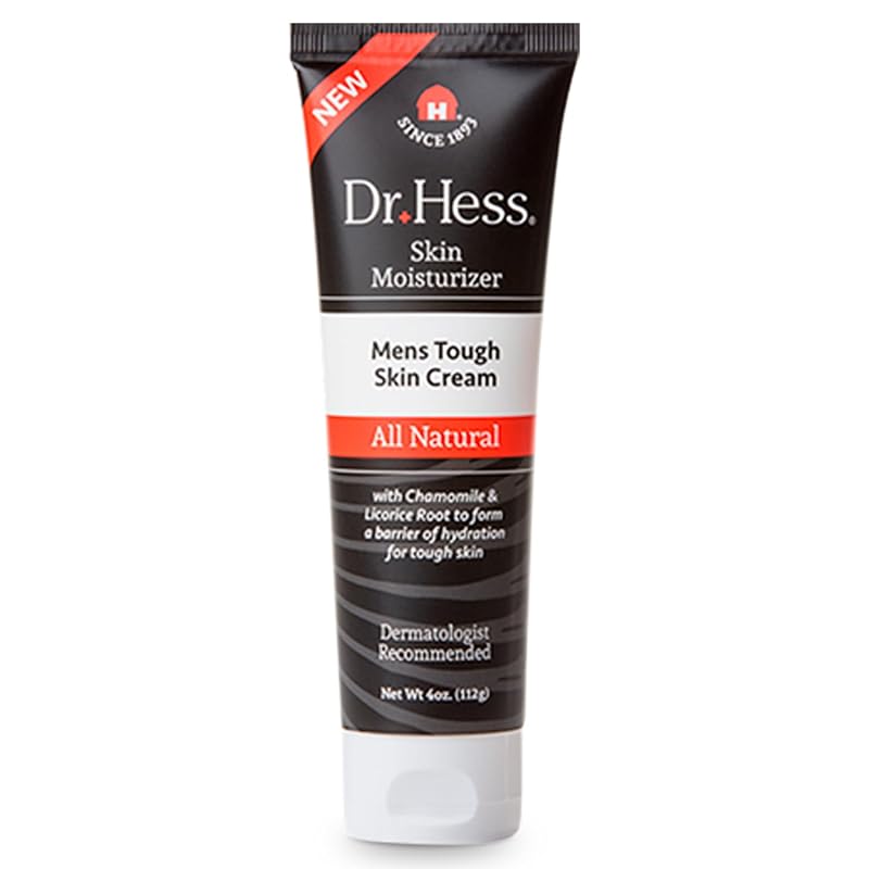 Hidratante facial Dr. Hess com lanolina, cera de abelha, raiz de alcaçuz e camomila, sem parabenos, sulfatos, BPA e ftalatos, 113 g