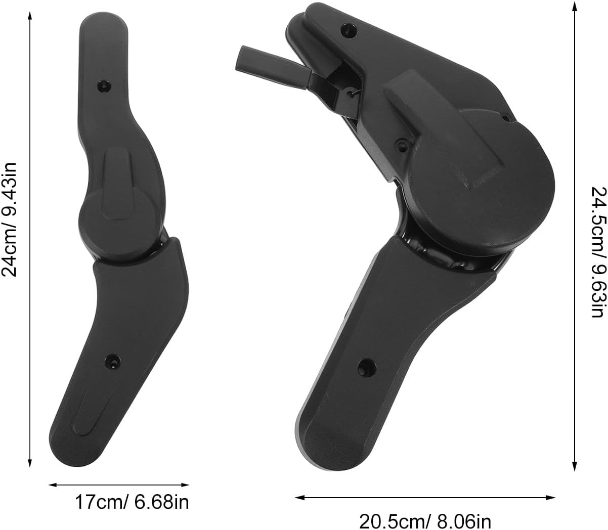 2pcs Angle Adjuster for Gaming Chair - Adjustable Gaming Recliner Angle Regulator - Multi- Office Chair Tilt Control Mechanism Repair Parts