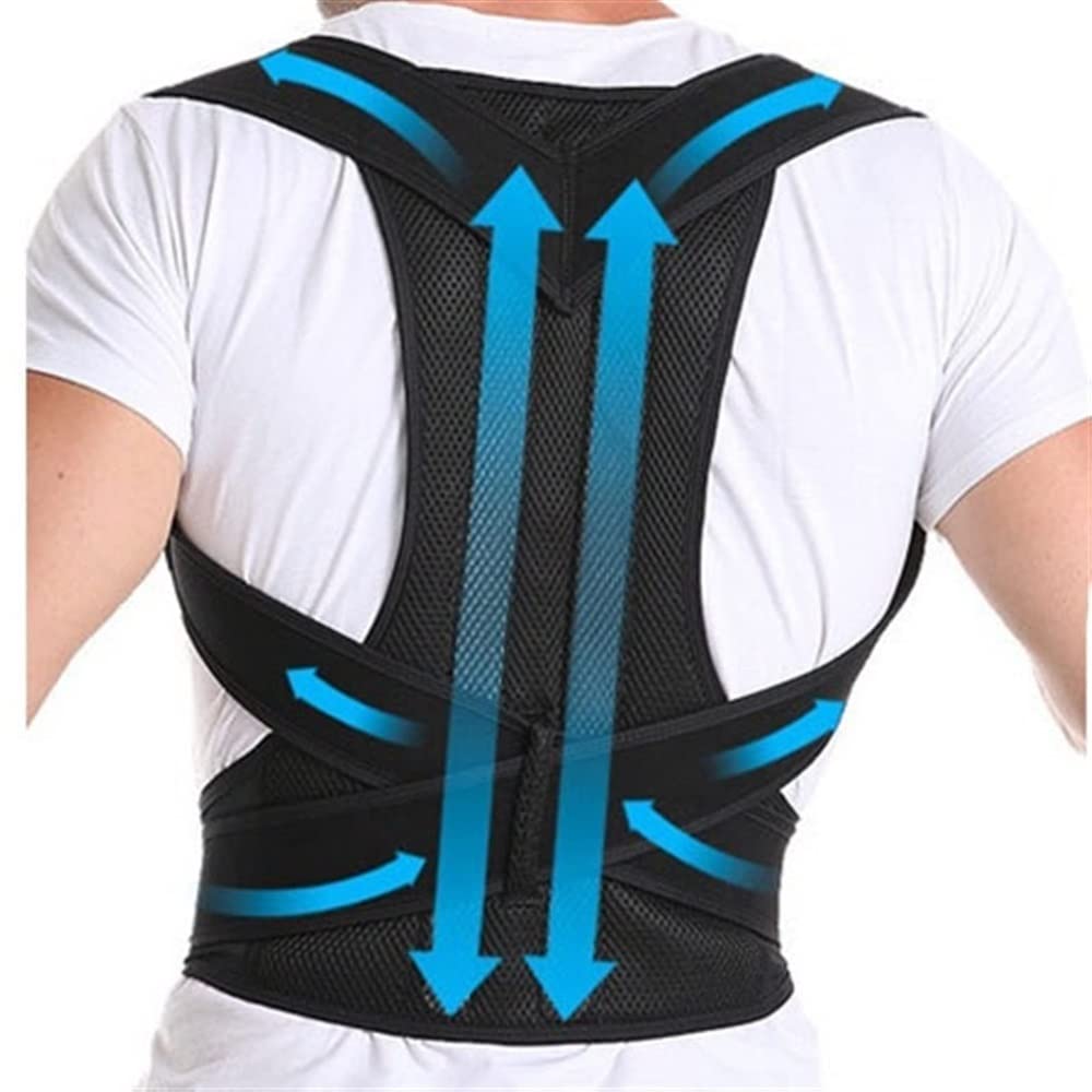 Cinturón de soporte lumbar y corrector de postura para hombros y cuello
