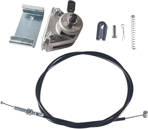Miniatura 2 de Cable de freno mecánico de 56 pulgadas, pinza de freno y soporte para Go Kart Manco 9598 9597 para Yerf-Dog ASW MB-1 Bristers Thunder Predator 212cc
