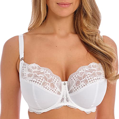 Soutien-gorge Fantasie Reflect blanc 30HH grand bonnet armatures et soutien latéral