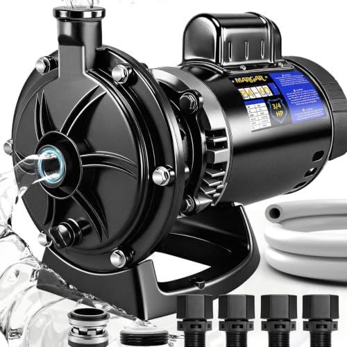 PB4-60 Booster Pump, Replacement for Polaris PB4-60, 3/4 HP Pool Cleaner Booster Pump for Polaris 180/280/360/380/3900 Pool Cleaners, 115V/230V Dual Voltage, Includes Extra Seal Kit