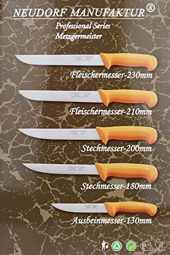 Fleischermesser-Set von Gabelmann Neudorf Manufaktur