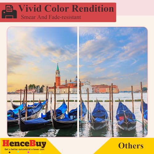 HenceBuy XP-4100 wkłady do drukarki, kompatybilne z Epson Expression Home XP-3100 XP-3105 XP-3150 XP-2100 XP-2105 XP-4100 XP-4105 Workforce WF-2810 WF-2830 WF-2835 WF-2850 2B+CMM Y Y