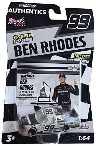 Hot Wheels Nascar Authentics Ben Rhodes 2022 Spielzeugauto