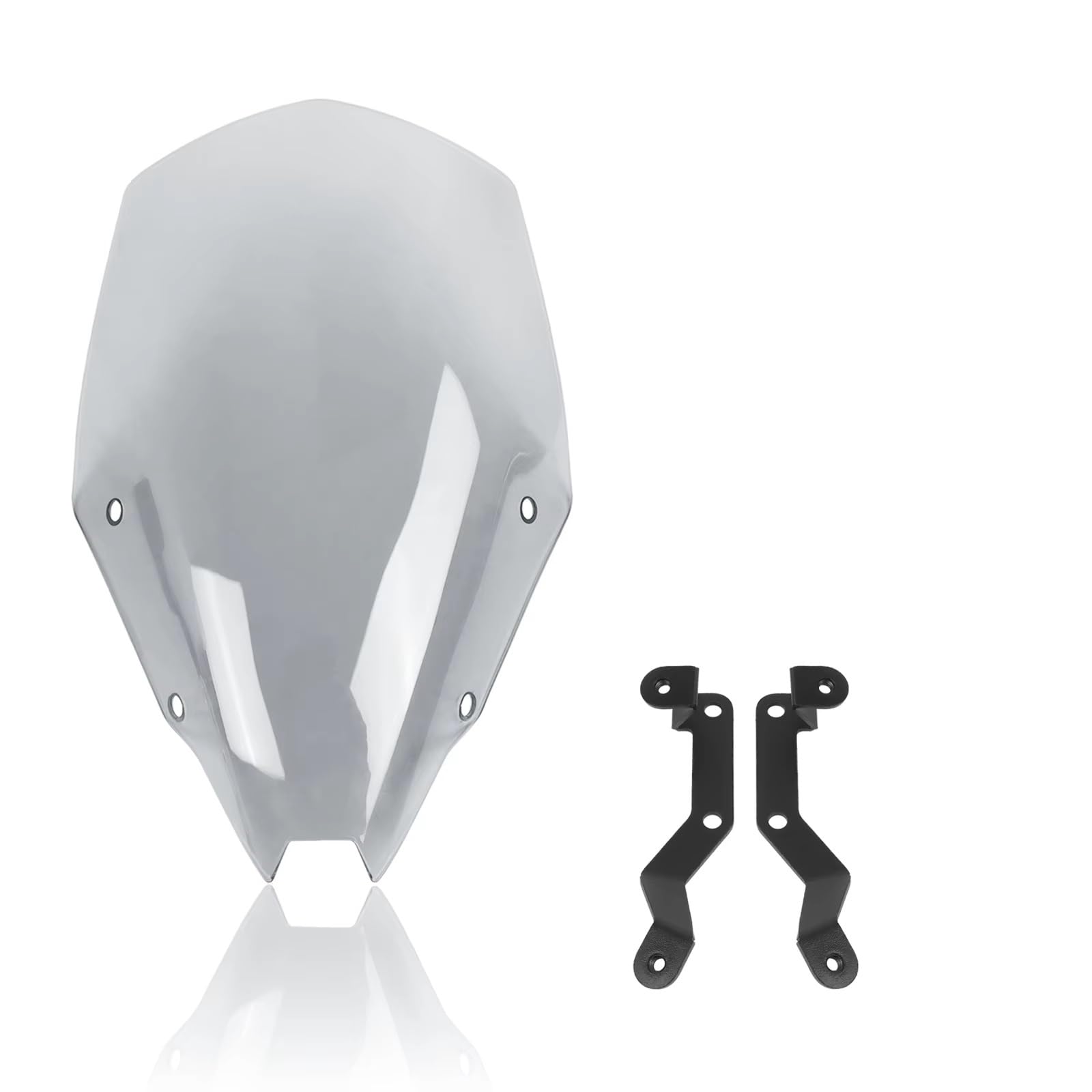 Cupolino Touring Per Kawasaki Per Z500 Per SE Per ABS 2024 2025 Moto Grande Parabrezza Alto Deflettore Antivento Protettore Parabrezza Deflettore Moto(Light Smoke)