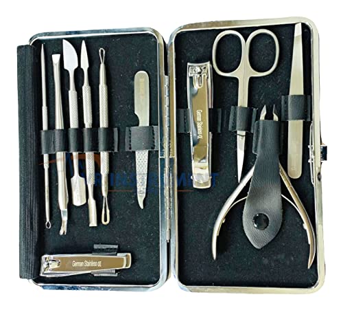 Kit de Manicura y Pedicura de 18 Piezas en Acero Inoxidable miniatura 1
