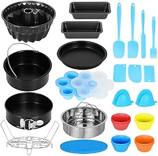 Esjay Accessories Compatible with Ninja Foodi 6L, 7.5L, Cake Tin Set Compatible with Pot 5.7, 8L, Blue