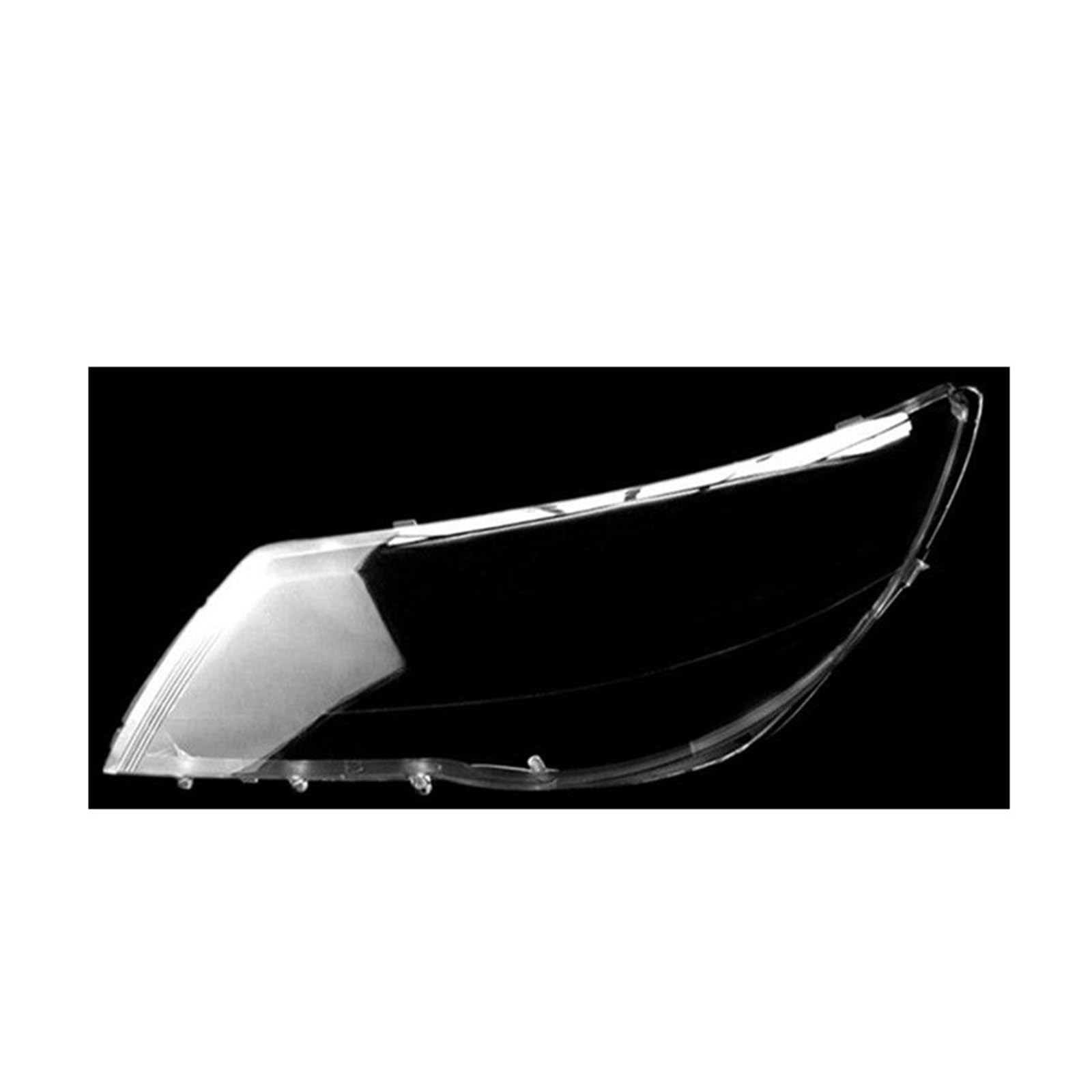 Nakładki na lampy samochodowe Osłona reflektora przedniego Przezroczysty klosz reflektora pasuje do Volkswagen VW Tiguan 2009 2010 2011 2012 lampa przezroczysty klosz(1pcs Right)