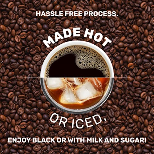 Image of Beanly Dip Coffee Cinnamon Twist | 100% Arabica Coffee & Real Cinnamon | Instant Gourmet Coffee on the go | Medium Roast Perfect Brew in less than 5 min | Pack of 10 Hot Brew Bags
