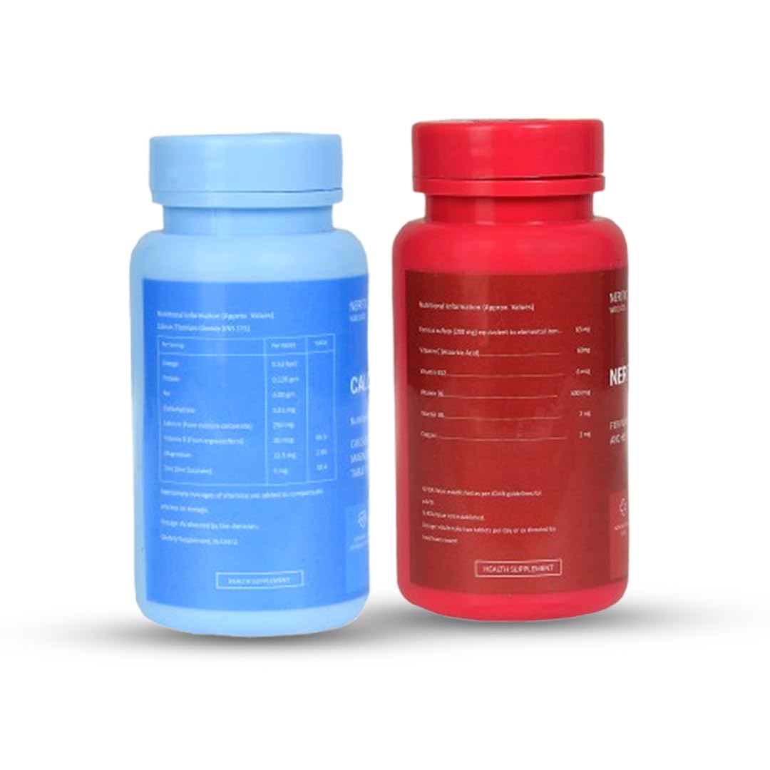 Calcicure & Ironix Tablets | Supplement Combo Pack | Healthly Lifestyle | Daily Essential | Strengthens Bones | Boosts Immunity | Supports Energy & Iron Levels – 90 Tablets (Pack of 2) Calcicure & Ironix Tablets | Supplement Combo Pack | Healthly Lifestyle | Daily Essential | Strengthens Bones | Boosts Immunity | Supports Energy & Iron Levels – 90 Tablets (Pack of 2)