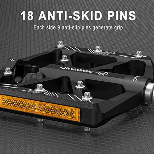 Wide Platform MTB Road Pedals