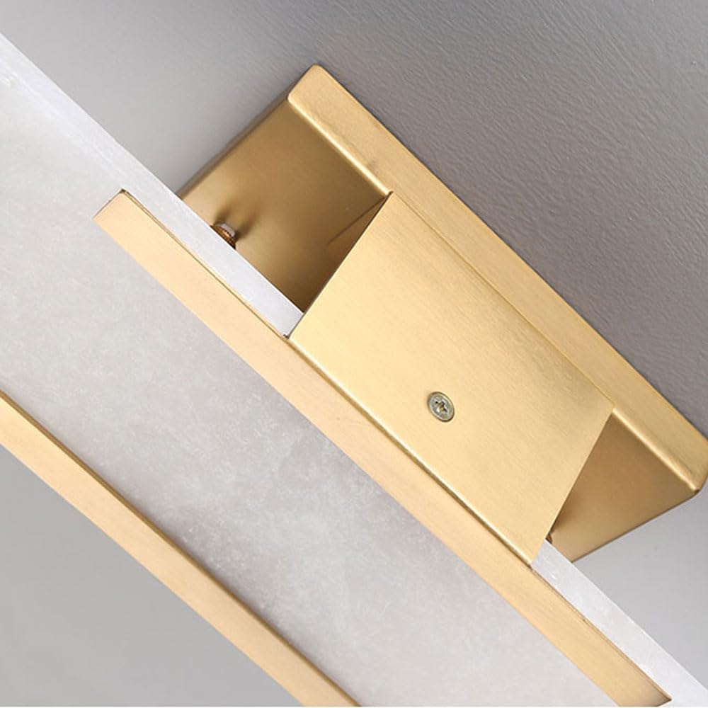 Cloud Marble Stone Wall Sconces Lamp Gold Metal Nordic Geometric Wall Mount Lights Indoor Wall Lighting Fixture for Living Room Hallway Home Decoration Modern Headboard Night Light