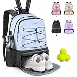 Arcoyard Tennis Bags For Women & Men, Tennis Backpack with Ventilated Shoe...