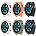 REYDA 2 Pack Watch Case Compatible for Garmin Forerunner 965, Soft TPU Silicone Edge Bumper Case Impact Resistant Shockproof Frame Protective Cover for Garmin Forerunner 965 (NO Screen Protector)