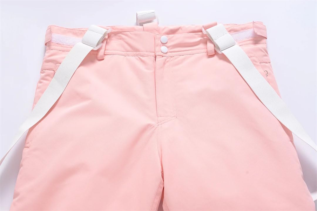 Suwequest Pantaloni da sci alpino, da uomo e da donna, invernali, per sport all'aria aperta, caldi e antivento