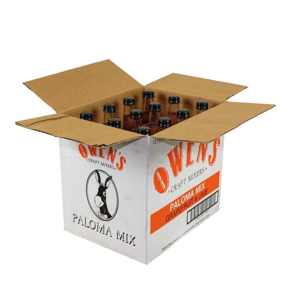 Owens Paloma Mix Grapefruit and Lime Craft Mixer, 750 Milliliter 12 per case