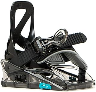 Burton Grom Snowboard Bindings Sz Kids (1k-3k) Black
