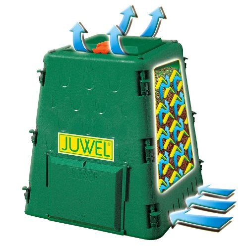 Exaco AQ 77 AeroQuick Small Compost bin, Gallons, Green
